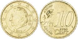 World Coins - Belgium, 10 Centimes, 2012, Brussels, Die Break, , Nordic gold