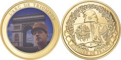 World Coins - France, Medal, L'Arc de Triomphe, History, , Copper Gilt