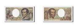 World Coins - Banknote, France, 200 Francs, 200 F 1981-1994 ''Montesquieu'', 1994, UNC(63)