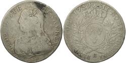 World Coins - Coin, France, Louis XV, 1/2 Écu aux branches d'olivier, 1/2 ECU, 44 Sols, 1729