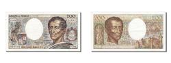 World Coins - Banknote, France, 200 Francs, 200 F 1981-1994 ''Montesquieu'', 1984, UNC(60-62)