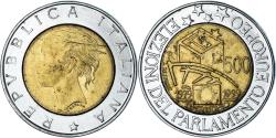 World Coins - Coin, Italy, 500 Lire, 1999, Rome, , Bi-Metallic, KM:203