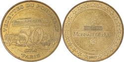 World Coins - France, Token, Touristic token, 75/ Paris - Vedettes du Pont-Neuf, 2007, MDP, 50