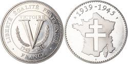 World Coins - France, Medal, 70 Ans de la Victoire, WAR, 2015, , Copper-nickel