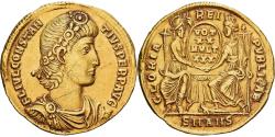 Ancient Coins - Roman Empire, Constantius II, Solidus, 347-355, Antioch, Gold, , RIC:84