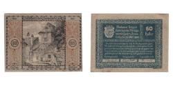 World Coins - Banknote, Austria, Wachauer Notgeld N.Ö. Gemeinden, 60 Heller, Texte, 1920