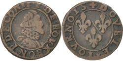 World Coins - Coin, FRENCH STATES, CHATEAU-RENAUD, 2 Deniers, Tournois, , Copper