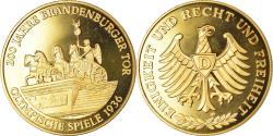 World Coins - Germany, Medal, 200 Jahre Brandenburger Tor, Olympische Spiele, History, 1991