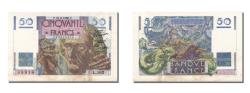 World Coins - Banknote, France, 50 Francs, 50 F 1946-1951 ''Le Verrier'', 1950, 1950-08-24