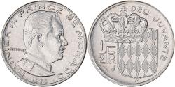 World Coins - Coin, Monaco, 1/2 Franc, 1976