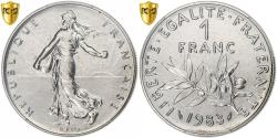 World Coins - France, 1 Franc, Semeuse, 1983, Paris, Nickel, PCGS, , Gadoury:474, KM:925.1