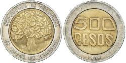 World Coins - Coin, Colombia, 500 Pesos, 1996