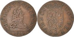 World Coins - Coin, Principality of Arches-Charleville, Charles de Gonzague, Double Tournois