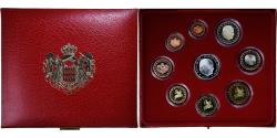 World Coins - Monaco, Rainier III, Coffret 1c. à 5€, sainte Dévote, 2004, Monnaie de