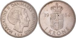 World Coins - Coin, Denmark, Krone, 1984