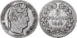 World Coins - France, 5 Francs, Louis-Philippe, 1835, Limoges, Silver, , KM:749.6