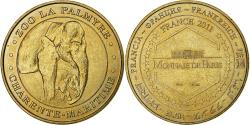 World Coins - France, Token, 17/ Zoo de la Palmyre - Eléphants, 2011, Copper-nickel
