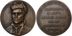 World Coins - France, Medal, Louis Adolphe Brune, 1887, Bronze, Bourgeois,
