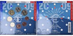 World Coins - France, Monnaie de Paris, Euro-Set, 2009, , (No Composition)