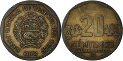 World Coins - Coin, Peru, 20 Centimos, 2002