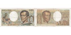 World Coins - France, 200 Francs, Montesquieu, G.064, VF(30-35)