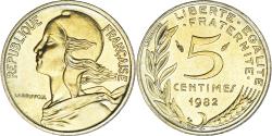 World Coins - Coin, France, Marianne, 5 Centimes, 1982, Paris, , Aluminum-Bronze