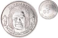 World Coins - France, Token, Equipe de France de Football, Karembeu, milieu de terrain, 1999