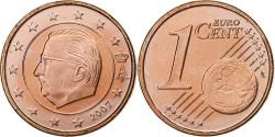 World Coins - Belgium, Albert II, 1 Centime, 2007, Brussels, Copper Plated Steel,
