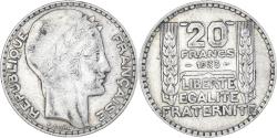 World Coins - Coin, France, Turin, 20 Francs, 1933, Paris, , Silver, KM:879