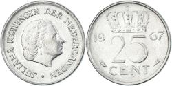 World Coins - Coin, Netherlands, 25 Cents, 1967