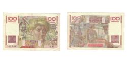 World Coins - France, 100 Francs, Jeune Paysan, 1946, R.95, EF(40-45), Fayette:28.8, KM:128a