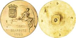 World Coins - France, Medal, Ville de Biarritz, Art Nouveau, 1899, , Bronze