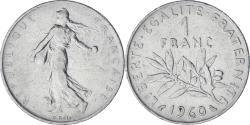 World Coins - France, Semeuse, Franc, 1960, Paris, , Nickel, KM:925.2, Gadoury:474