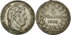World Coins - Coin, France, Louis-Philippe, 5 Francs, 1833, Rouen, , Silver