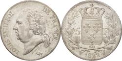 World Coins - Coin, France, Louis XVIII, Louis XVIII, 5 Francs, 1822, Lille,