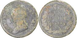 World Coins - Coin, France, Dupré, Decime, AN 8, Metz, , Copper, Gadoury:187a