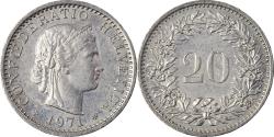 World Coins - Coin, Switzerland, 20 Rappen, 1971