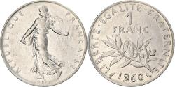 World Coins - Coin, France, Semeuse, Franc, 1960, Paris, , Nickel, KM:925.1
