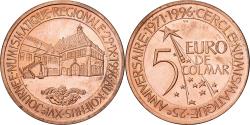 World Coins - France, 5 Euro, Colmar - Cercle numismatique, 1996,