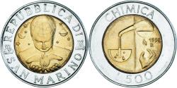 World Coins - Coin, San Marino, 500 Lire, 1998, Rome, , Bi-Metallic, KM:383