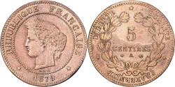 World Coins - France, 5 Centimes, Cérès, 1879, Paris, Copper, , Gadoury:157a