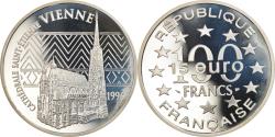 World Coins - Coin, France, Vienne - Cathédrale Saint-Etienne, 100 Francs-15 Euro, 1996