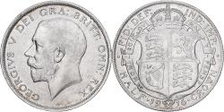 World Coins - Great Britain, George V, 1/2 Crown, 1916, Silver, , KM:818.1