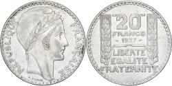 World Coins - France, 20 Francs, Turin, 1937, Paris, Silver, , Gadoury:852, KM:879