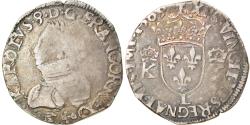 World Coins - Coin, France, Charles IX, Teston, 1569, Bayonne, , Silver, Sombart:4610