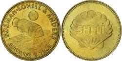 World Coins - France, Token, Apollo 8, Borman, Lovell, Anders, Bronze-Aluminium,