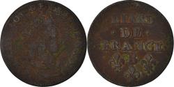 World Coins - Coin, France, Louis XIV, Liard de France au buste juvénile, 1656, Rouen