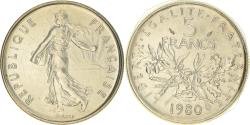 World Coins - Coin, France, Semeuse, 5 Francs, 1980, Paris, , Nickel Clad
