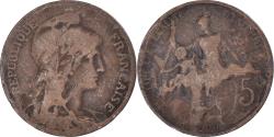 World Coins - Coin, France, 5 Centimes, 1900