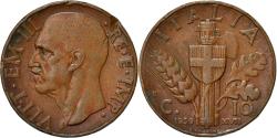 World Coins - Coin, Italy, Vittorio Emanuele III, 10 Centesimi, 1939, Rome,